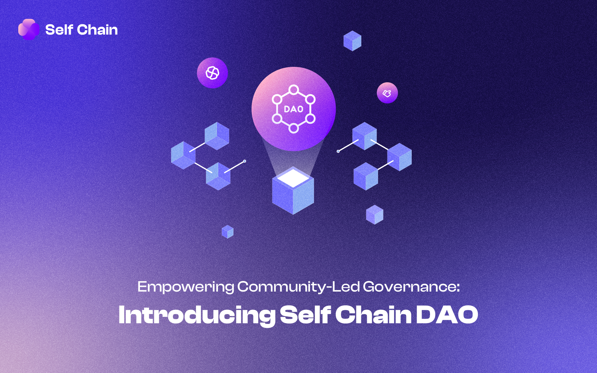 Empowering Community-Led Governance: Introducing Self Chain DAO