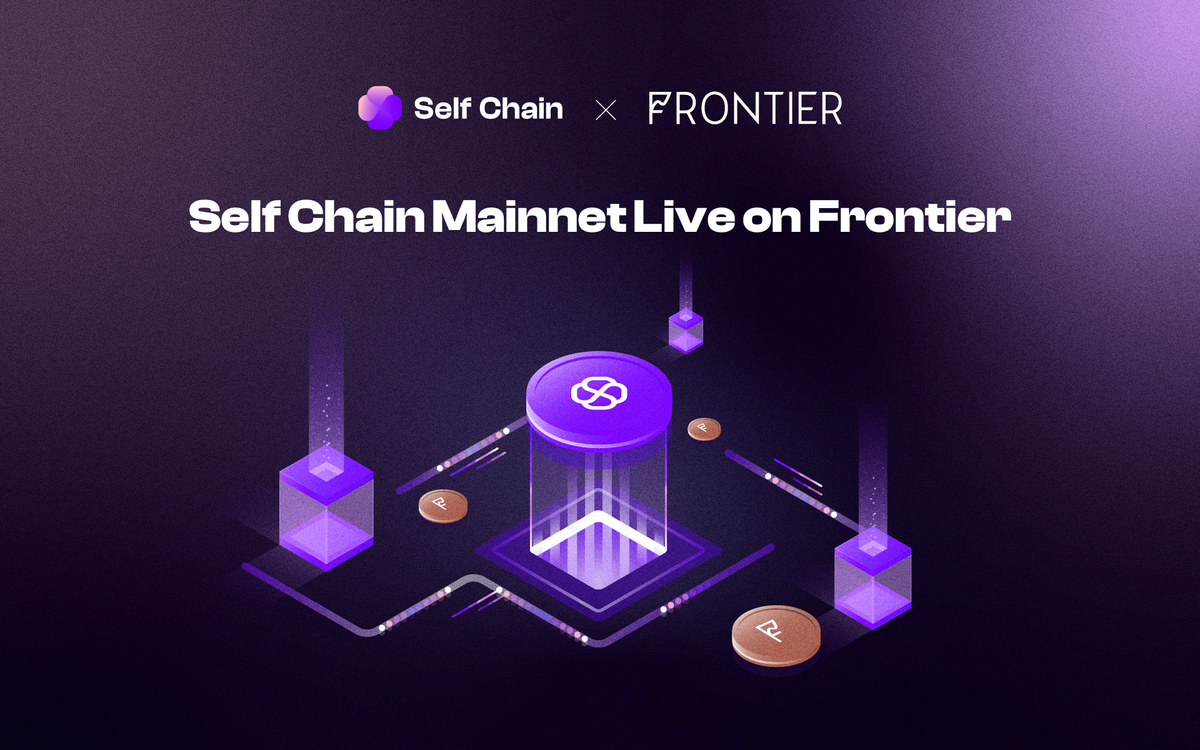 Self Chain Mainnet is Now Live on Frontier Wallet