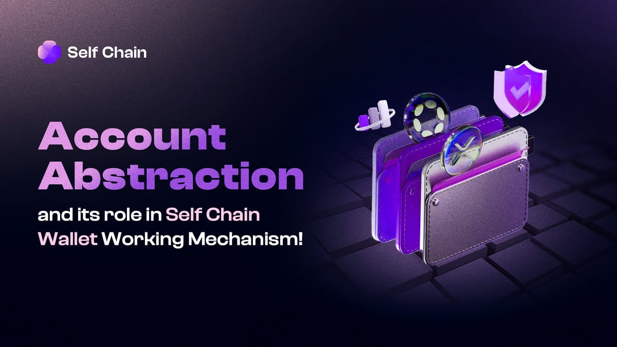 Account Abstraction and Its Role in Self Chain Wallet’s Working Mechanism